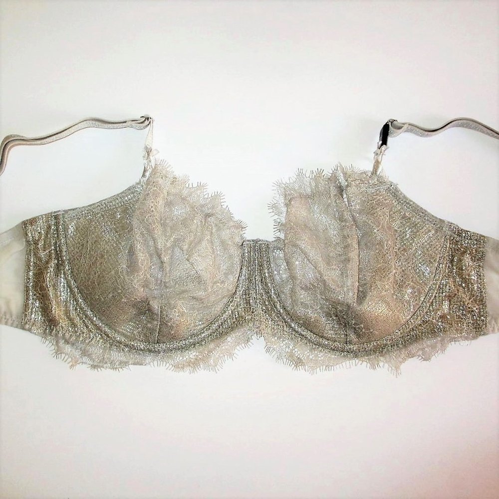 Victoria Secret Unlined Push Up Bra 32DDD 36C - Picture 3 of 7
